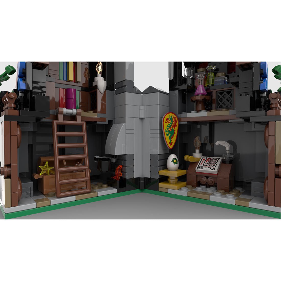 MOC - 164355 Wizard's Magical Workshop - LesDiy