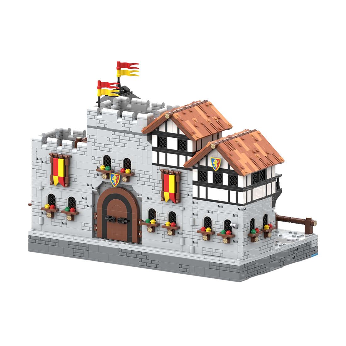 MOC - 164496 Lion Knights' Harbor - LesDiy