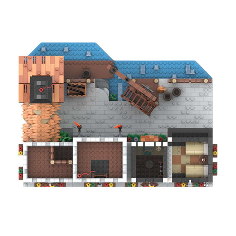 MOC - 164496 Lion Knights' Harbor - LesDiy