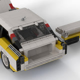 MOC - 165249 1:18 Audi Quatro Sport S1 Building Blocks - LesDiy - 