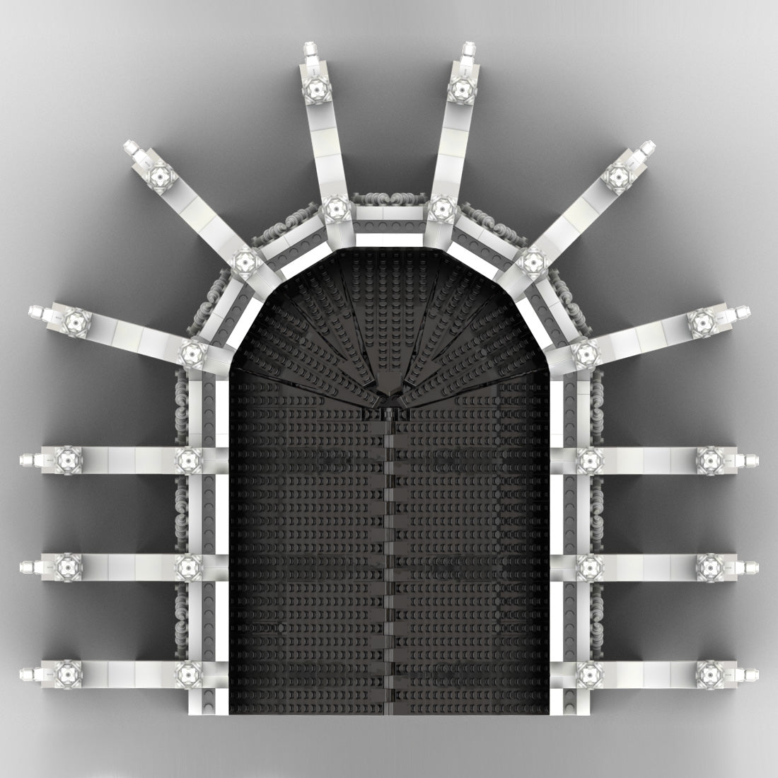 MOC - 165277 Gothic Cathedral Module 1 - Choir - LesDiy - 