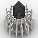 MOC - 165277 Gothic Cathedral Module 1 - Choir - LesDiy - 