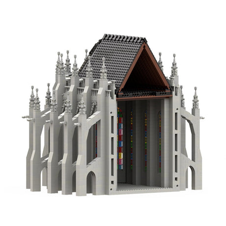 MOC - 165277 Gothic Cathedral Module 1 - Choir - LesDiy - 
