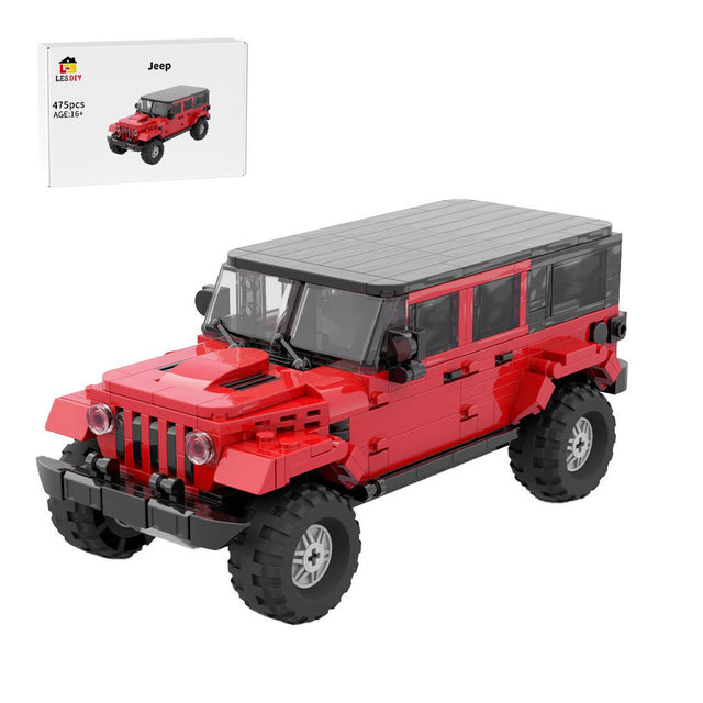 MOC - 166674 Jeep Wrangler - LesDiy - 