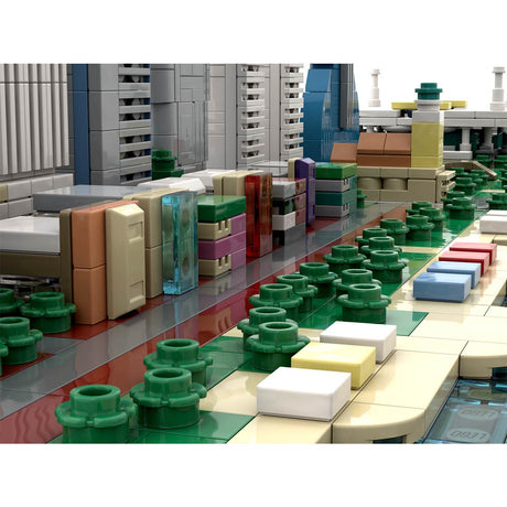 MOC - 166957 1/2000 Scale Miami Skyline Building Blocks - LesDiy - Building Blocks