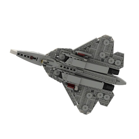 MOC - 167015 Sukhoi| SU - 57 | Stealth Fighter - 1:70 Scale - LesDiy - 