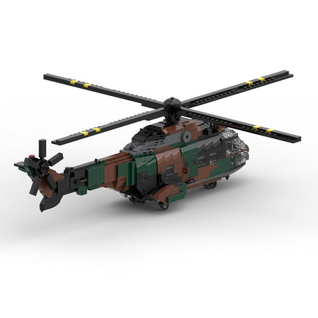 MOC - 167061 AS 532 European Helicopter Military - LesDiy