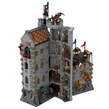 MOC - 167273 Black Knights - Dragon Slayers' Castle Building Blocks - LesDiy - 