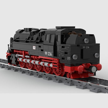 MOC-167419 BR 99.23 HSB Vintage Steam Locomotive Building Blocks-LesDiy-MOC-