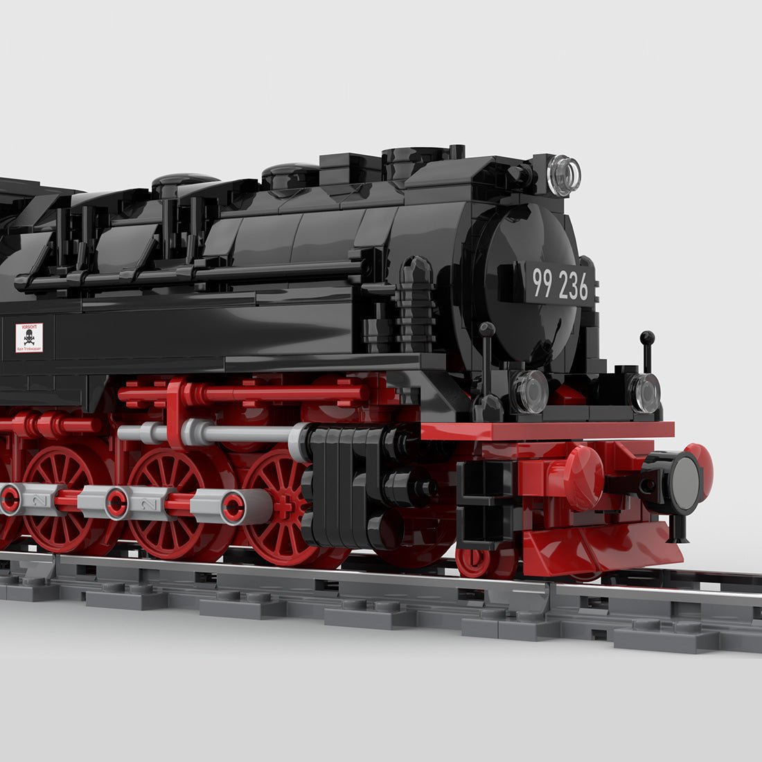 MOC-167419 BR 99.23 HSB Vintage Steam Locomotive Building Blocks-LesDiy-MOC-