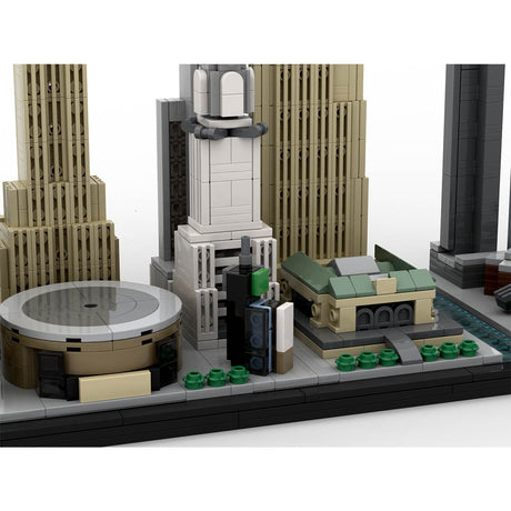 MOC - 171090 New York City Skyline Building Blocks - LesDiy - Building Blocks