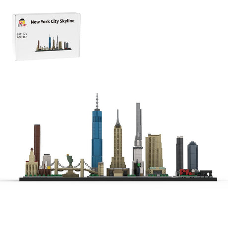 MOC - 171090 New York City Skyline Building Blocks - LesDiy - Building Blocks