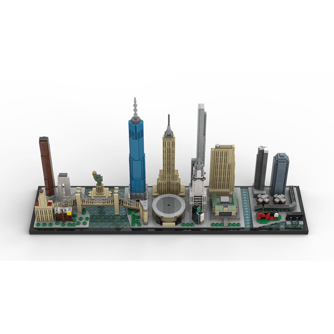 MOC - 171090 New York City Skyline Building Blocks - LesDiy - Building Blocks