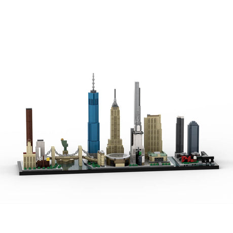 MOC - 171090 New York City Skyline Building Blocks - LesDiy - Building Blocks