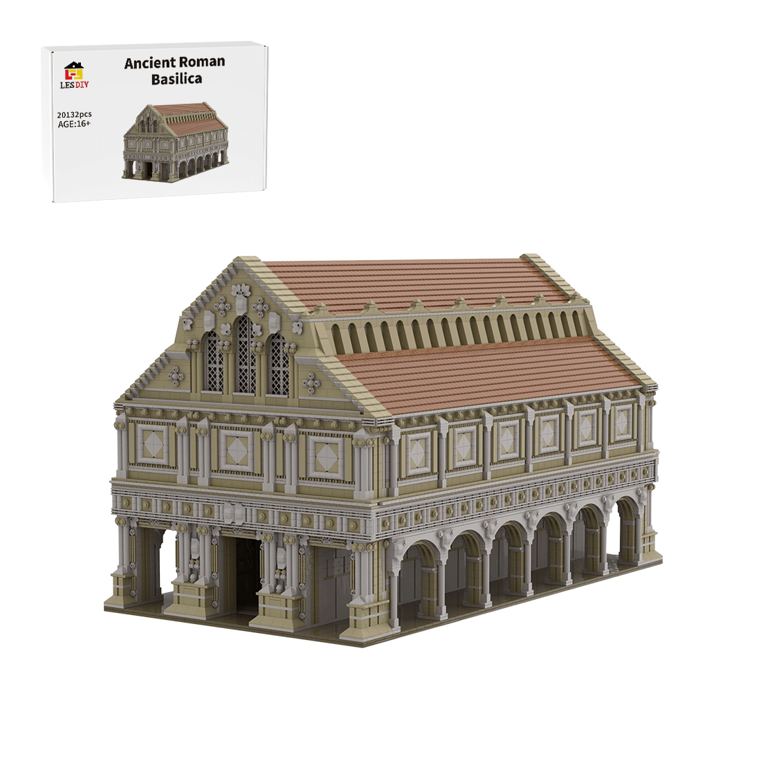 MOC-171871 Ancient Roman Basilica | LesDiy