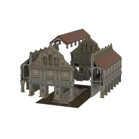 MOC - 171871 Ancient Roman Basilica - LesDiy