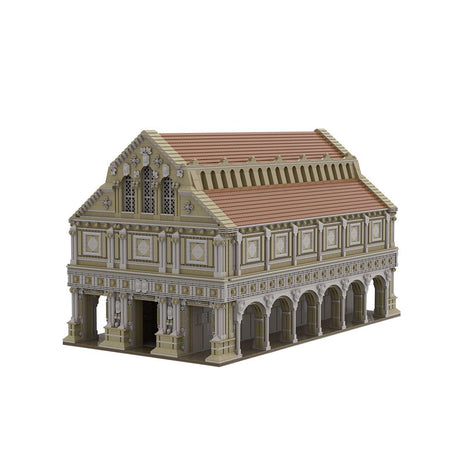MOC - 171871 Ancient Roman Basilica - LesDiy
