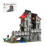 MOC - 171966 Medieval Wolfpack Wraith Watchtower Building Blocks - LesDiy - MOC
