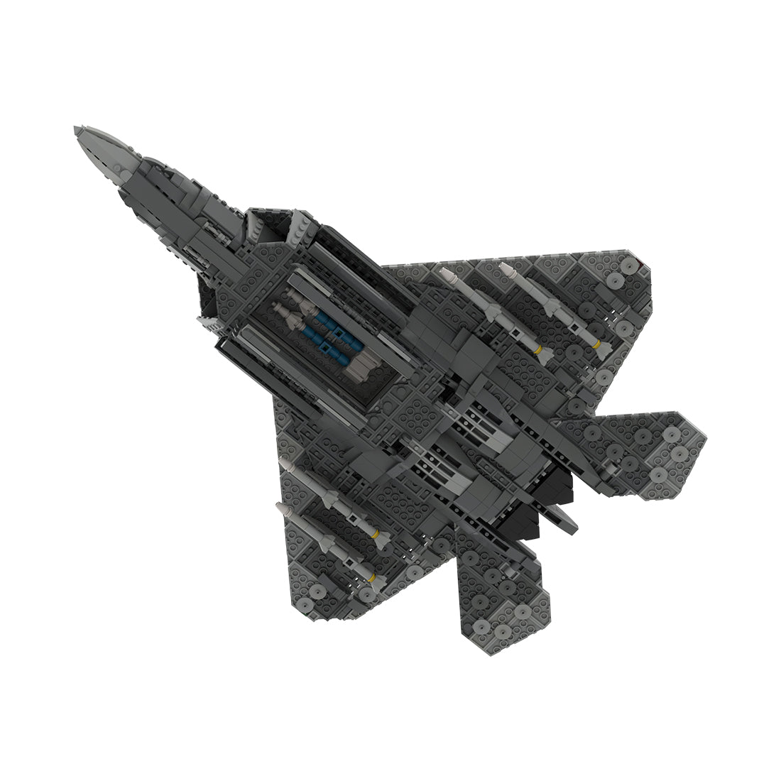 MOC - 172484 Lockheed Martin | F - 22 RAPTOR - 1:35 Scale (v3) - LesDiy