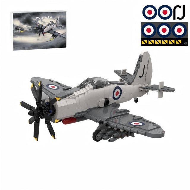 MOC - 172600 1:35 Scale Wyvern S.4 Building Blocks - LesDiy - Building Blocks