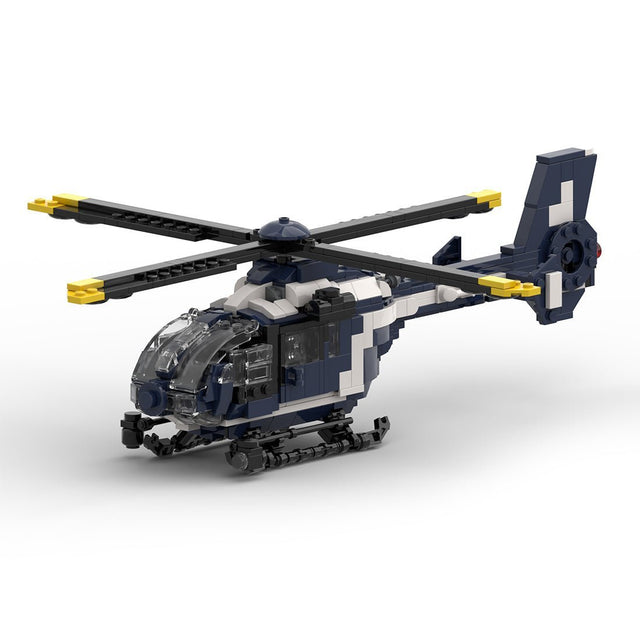 MOC - 173104 European EC 135 Helicopter Military - LesDiy - 