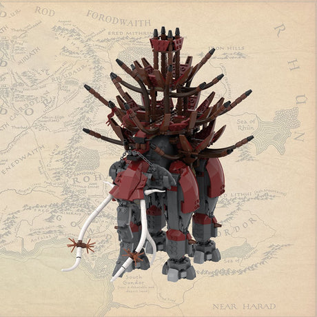 MOC - 173291 Mumakil of Harad Building Blocks - LesDiy - Building Blocks