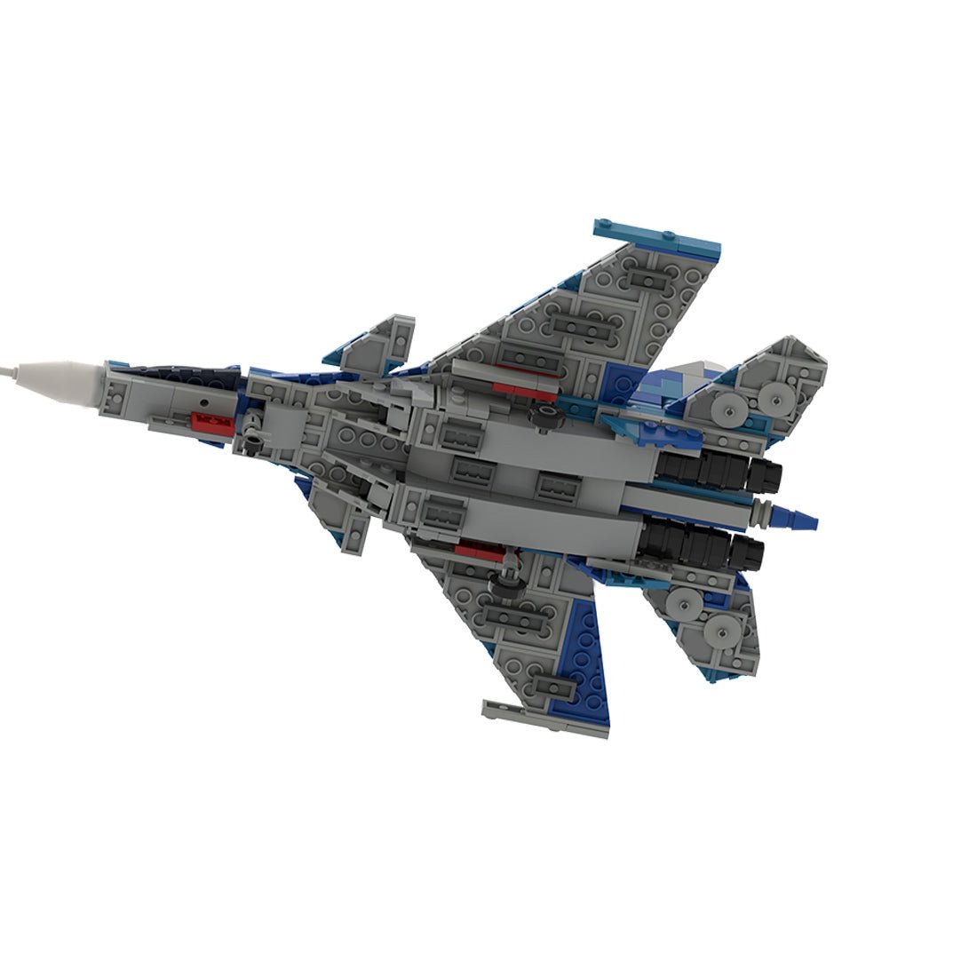 MOC-173300 Sukhoi SU-30 - 1:70 Scale Building Blocks | LesDiy