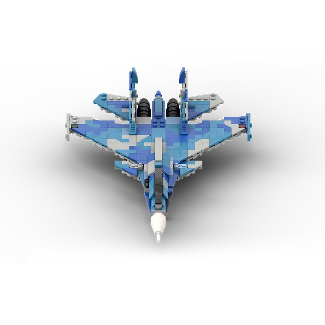 MOC-173300 Sukhoi SU-30 - 1:70 Scale Building Blocks | LesDiy