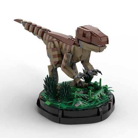 MOC - 175051 Velociraptor Statue - LesDiy - 