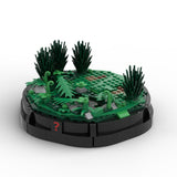 MOC - 175051 Velociraptor Statue - LesDiy - 