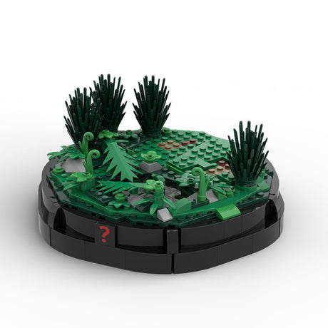 MOC - 175051 Velociraptor Statue - LesDiy - 
