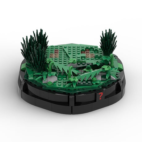 MOC - 175051 Velociraptor Statue - LesDiy - 