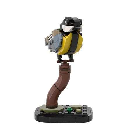 MOC - 175635 Great tit Building Blocks - LesDiy - Building Blocks