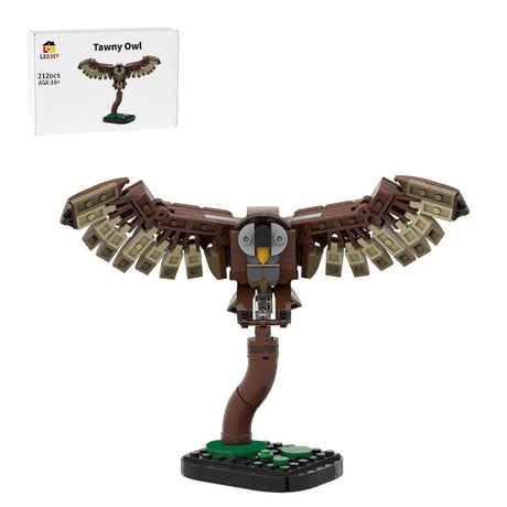 MOC - 175641 Tawny owl Building Blocks - LesDiy - Building Blocks
