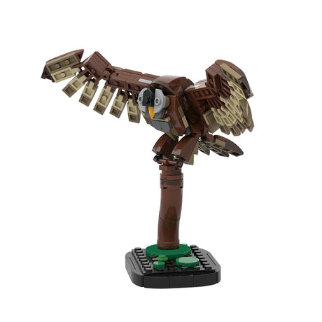 MOC - 175641 Tawny owl Building Blocks - LesDiy - Building Blocks