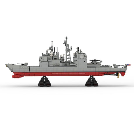 MOC - 175975 Ticonderoga Class Cruiser - 1:300 Scale - LesDiy - 