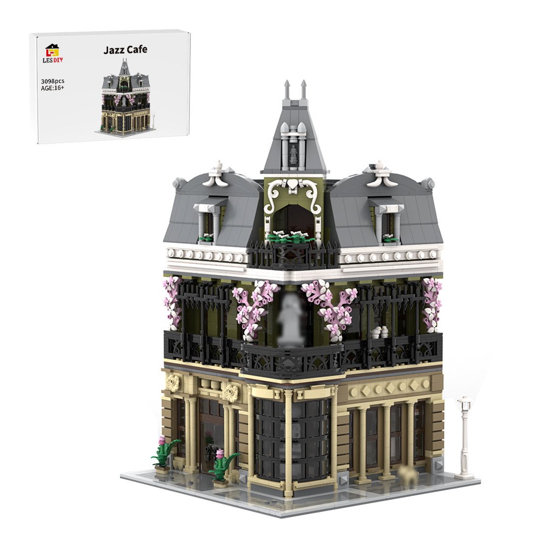 MOC - 176289 Jazz Cafe - LesDiy - building blocks