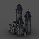 MOC - 176290 Medieval Three - Tower Castle Architecture - LesDiy