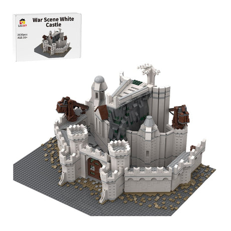 MOC - 176538 LOTR - The White City Building Blocks - LesDiy - Building Blocks