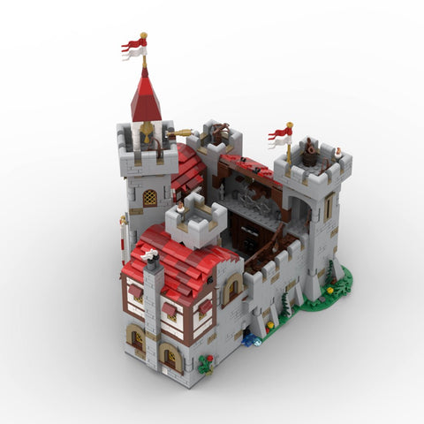 MOC - 176629 River Castle, Royal Knights - LesDiy