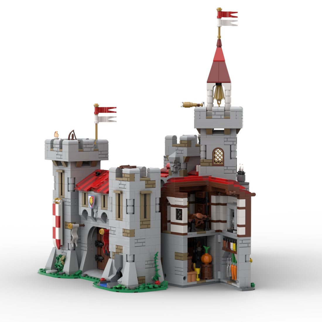 MOC - 176629 River Castle, Royal Knights - LesDiy