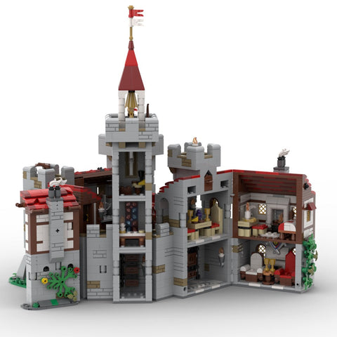 MOC - 176629 River Castle, Royal Knights - LesDiy