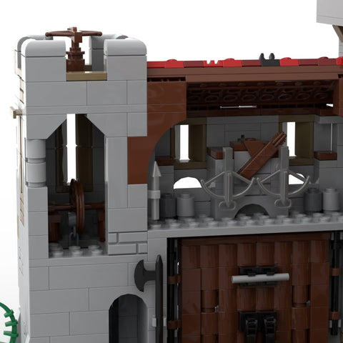 MOC - 176629 River Castle, Royal Knights - LesDiy