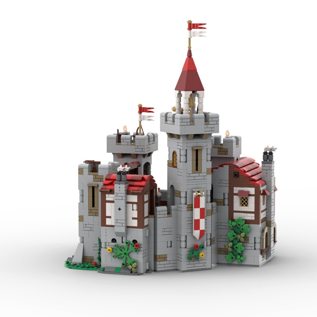 MOC - 176629 River Castle, Royal Knights - LesDiy