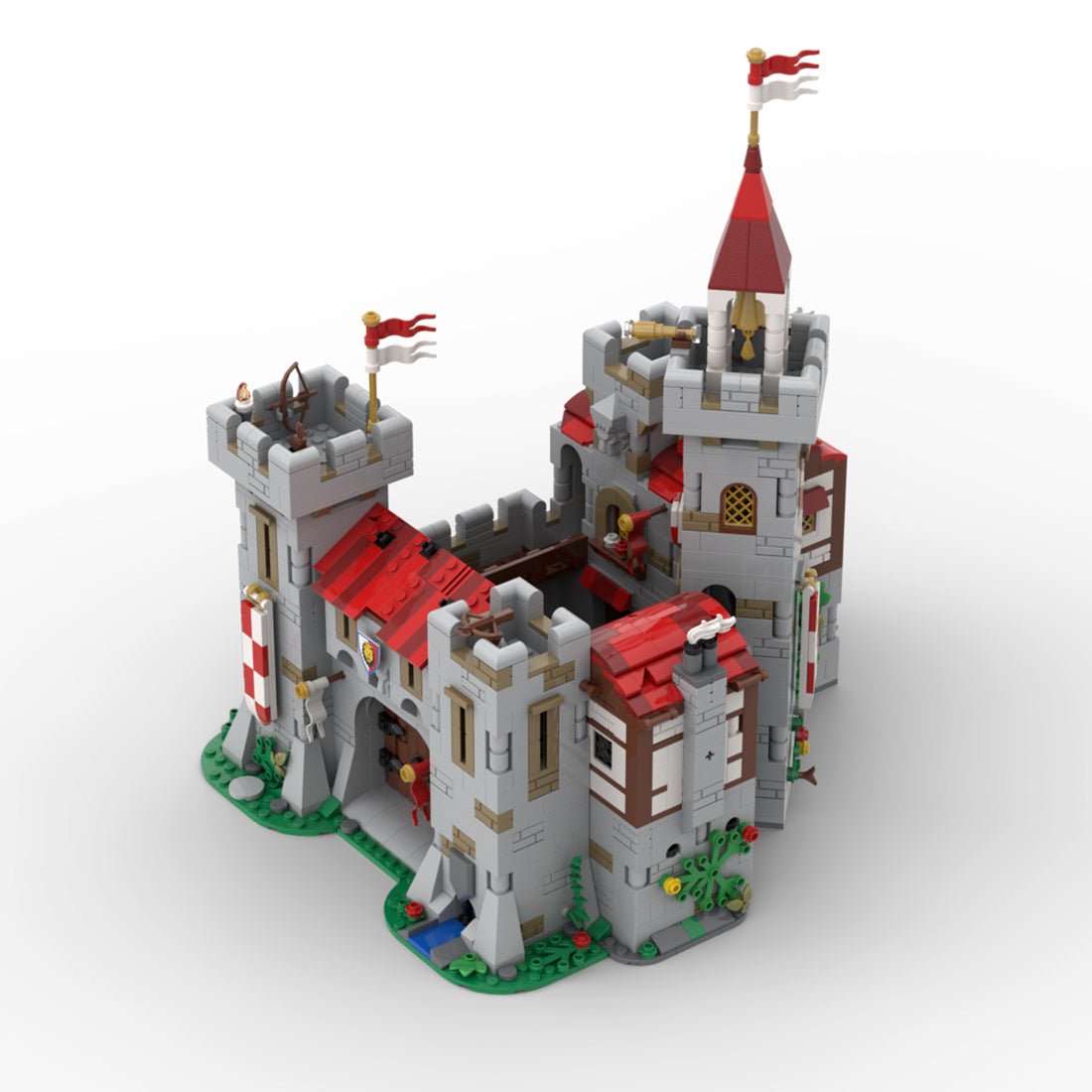 MOC - 176629 River Castle, Royal Knights - LesDiy