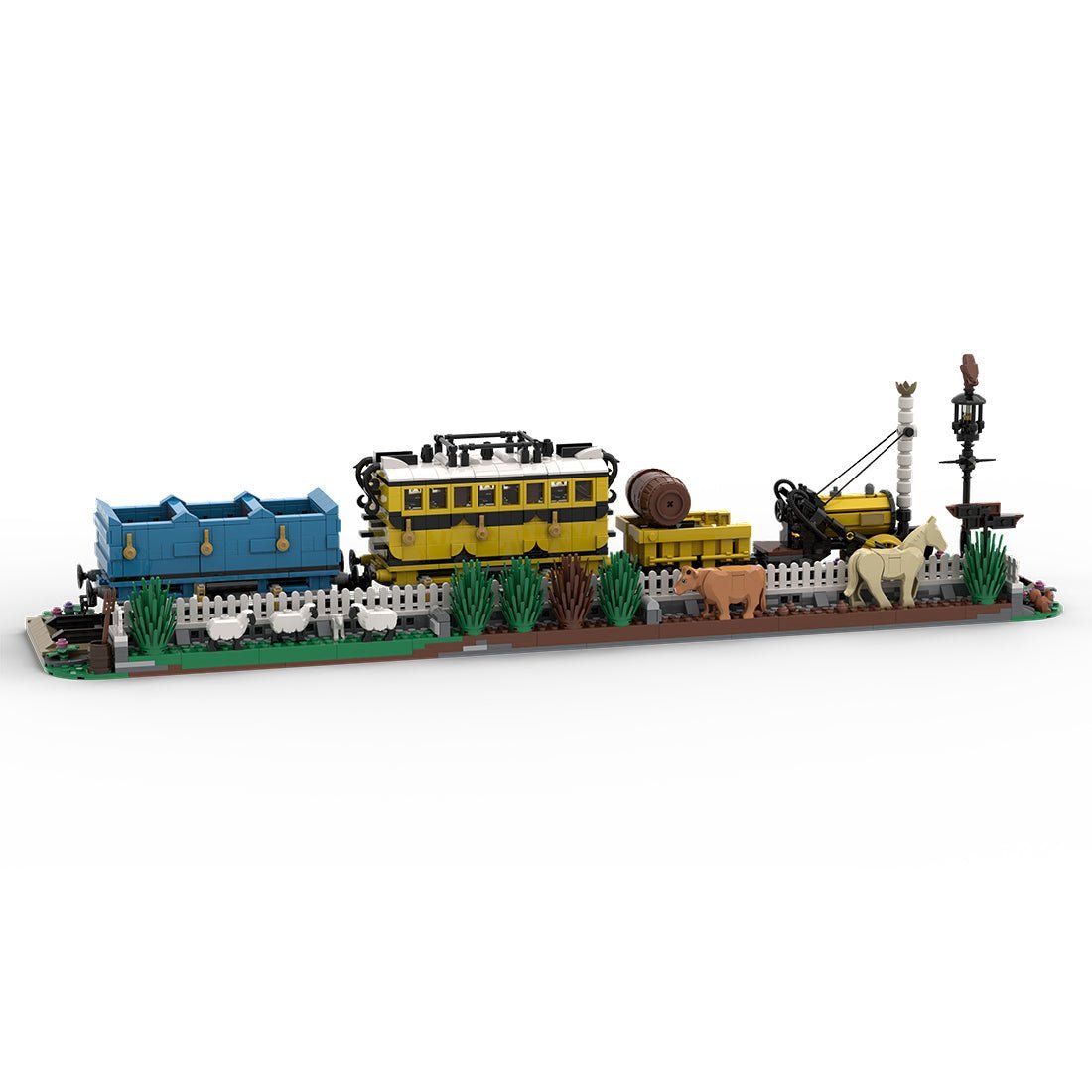 MOC - 176642 Stephenson's Rocket Building Blocks - LesDiy - MOC