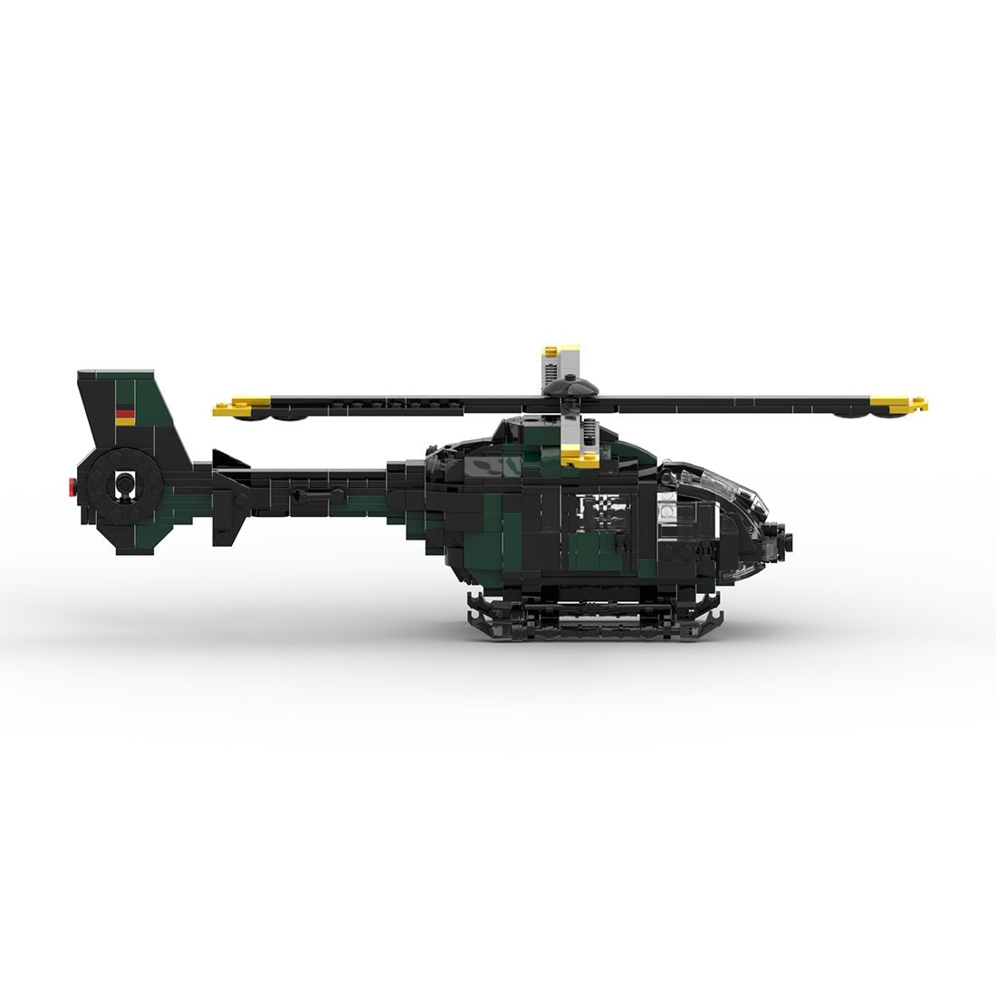 MOC - 176643 European EC 135 Helicopter Military - LesDiy - 