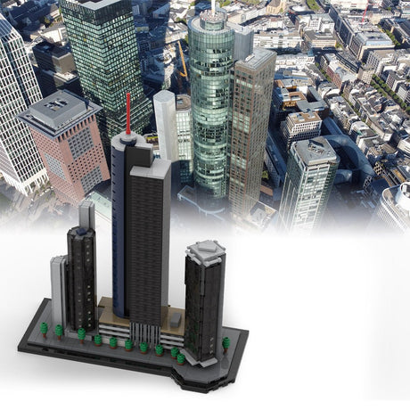 MOC - 176840 Garden Tower, Main Tower and Eurotheum, Frankfurt, Germany - LesDiy