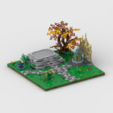 MOC - 176955 Medieval Display Stand for 40601 majisto’s magical workshop Building Blocks - LesDiy - 