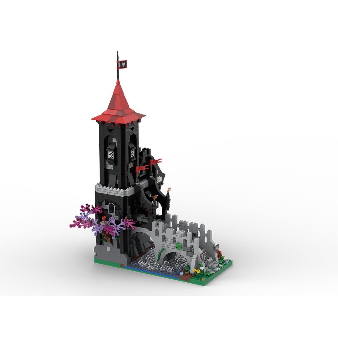 MOC - 177039 Wolfpack River Fort - LesDiy - 